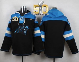 Jerseys Factory Cheap Nike Panthers Blank Black Super Bowl 50 Pl