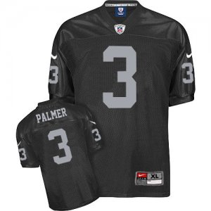 Jerseys Factory Cheap Nike Raiders #3 Carson Palmer Black Stitch
