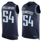 Jerseys Factory Cheap Nike Titans #54 Avery Williamson Navy Blue