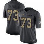 Jerseys Factory Cheap Nike Ravens #73 Marshal Yanda Black Men's