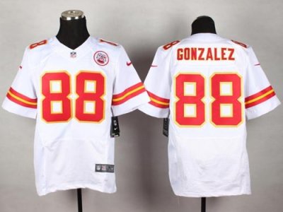 Jerseys Factory Cheap Nike Chiefs #88 Tony Gonzalez White Men's