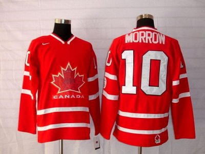 Jerseys Factory Cheap Team Canada 2010 Olympic #10 Brenden Morro