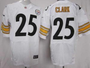 Jerseys Factory Cheap Nike Steelers #25 Ryan Clark White Men's E