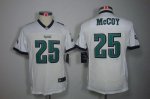 Jerseys Factory Cheap Nike Eagles #25 LeSean McCoy White Youth E