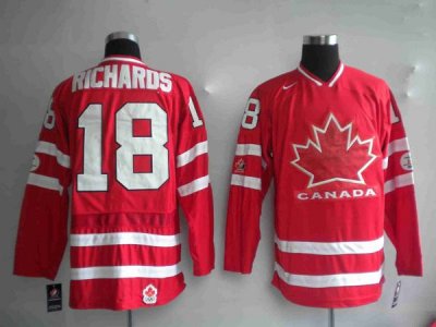 Jerseys Factory Cheap Team Canada 2010 Olympic #18 Mike Richards