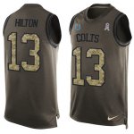 Jerseys Factory Cheap Nike Colts #13 T.Y. Hilton Green Men's Sti