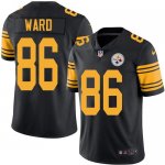 Jerseys Factory Cheap Nike Steelers #86 Hines Ward Black Men's S