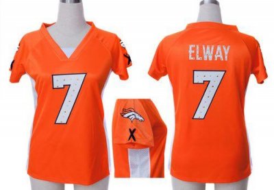 Jerseys Factory Cheap Nike Broncos #7 John Elway Orange Team Col