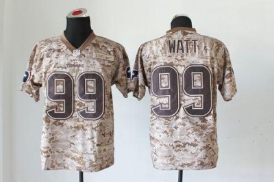 Jerseys Factory Cheap Nike Texans #99 J.J. Watt Camo USMC Men's