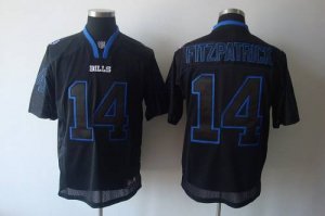 Jerseys Factory Cheap Bills #14 Ryan Fitzpatrick Lights Out Blac