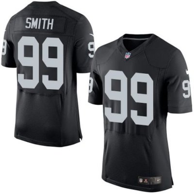 Jerseys Factory Cheap Nike Raiders #99 Aldon Smith Black Team Co