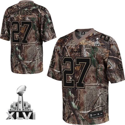 Jerseys Factory Cheap Giants Brandon Jacobs #27 Camouflage Realt