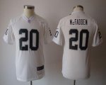 Jerseys Factory Cheap Nike Raiders #20 Darren McFadden White You