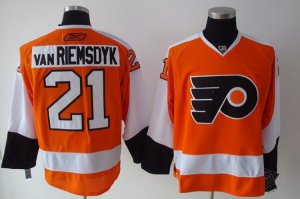 Jerseys Factory Cheap Flyers #21 James Van Riemsdyk Embroidered