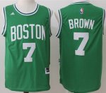 Jerseys Factory Cheap Celtics #7 Jaylen Brown Green Stitched NBA