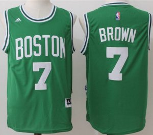 Jerseys Factory Cheap Celtics #7 Jaylen Brown Green Stitched NBA