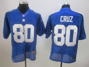 Jerseys Factory Cheap Nike Giants #80 Victor Cruz Blue Stitched