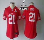 Jerseys Factory Cheap Nike 49ers #21 Frank Gore Red Team Color S
