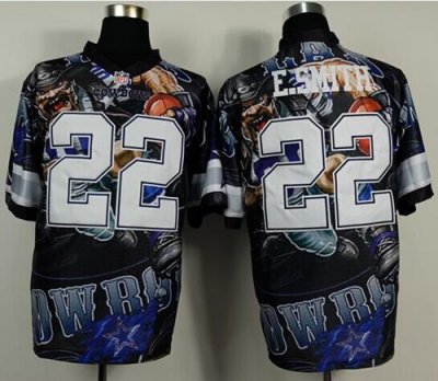 Jerseys Factory Cheap Nike Cowboys #22 Emmitt Smith Team Color M
