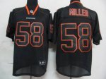 Jerseys Factory Cheap Broncos #58 Von Miller Lights Out Black St