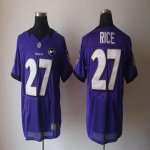 Jerseys Factory Cheap Nike Ravens #27 Ray Rice Purple Team Color