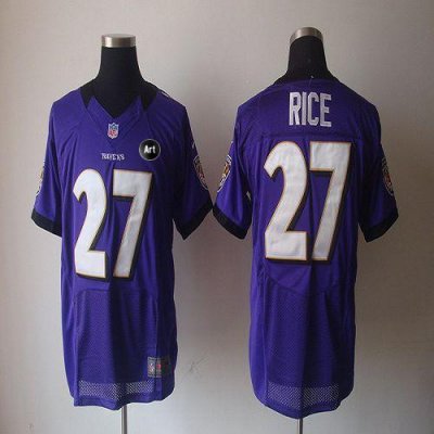 Jerseys Factory Cheap Nike Ravens #27 Ray Rice Purple Team Color