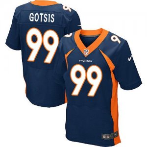 Jerseys Factory Cheap Nike Broncos #99 Adam Gotsis Navy Blue Alt