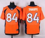 Jerseys Factory Cheap Nike Broncos #84 Shannon Sharpe Orange Tea