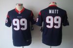 Jerseys Factory Cheap Nike Texans #99 J.J. Watt Navy Blue Team C