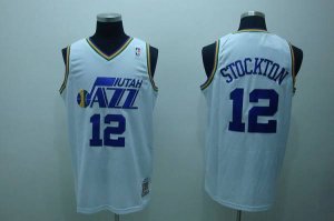Jerseys Factory Cheap Mitchell and Ness Jazz #12 John Stockton S