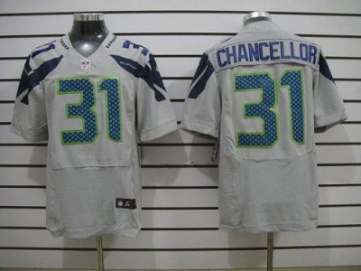 Jerseys Factory Cheap Nike Seahawks #31 Kam Chancellor Grey Alte