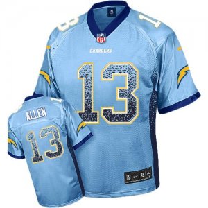Jerseys Factory Cheap Nike Chargers #13 Keenan Allen Electric Bl