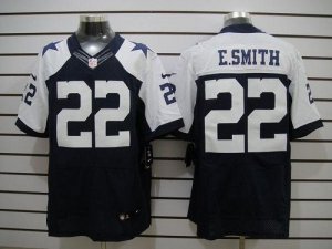 Jerseys Factory Cheap Nike Cowboys #22 Emmitt Smith Navy Blue Th