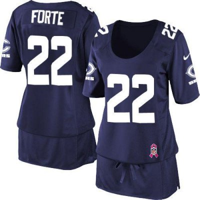 Jerseys Factory Cheap Nike Bears #22 Matt Forte Navy Blue Team C