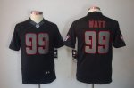 Jerseys Factory Cheap Nike Texans #99 J.J. Watt Black Impact You