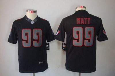 Jerseys Factory Cheap Nike Texans #99 J.J. Watt Black Impact You