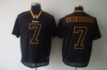 Jerseys Factory Cheap Steelers #7 Ben Roethlisberger Lights Out