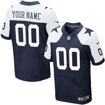 Jerseys Factory Cheap Nike Dallas Cowboys Customized Navy Blue T