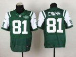 Jerseys Factory Cheap Nike Jets #81 Shaq Evans Green Team Color