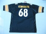 Jerseys Factory Cheap Steelers #68 Chris Kemoeatu Black Stitched