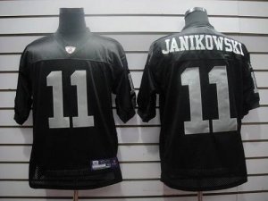Jerseys Factory Cheap Raiders #11 Sebastian Janikowski Black Sti