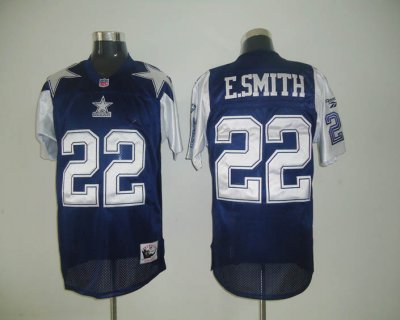 Jerseys Factory Cheap Mitchell & Ness Cowboys #22 Emmitt Smith B