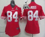 Jerseys Factory Cheap Nike 49ers #84 Randy Moss Red Team Color S