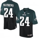 Jerseys Factory Cheap Nike Eagles #24 Ryan Mathews Midnight Gree