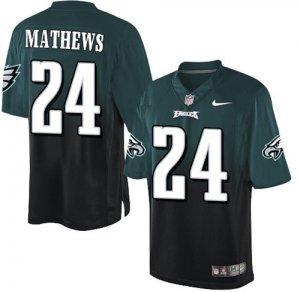 Jerseys Factory Cheap Nike Eagles #24 Ryan Mathews Midnight Gree