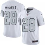 Jerseys Factory Cheap Nike Raiders #28 Latavius Murray White Men