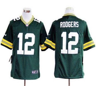 Jerseys Factory Cheap Nike Packers #12 Aaron Rodgers Green Team