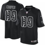 Jerseys Factory Cheap Nike Raiders #89 Amari Cooper Black Men's