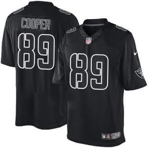 Jerseys Factory Cheap Nike Raiders #89 Amari Cooper Black Men's