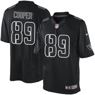 Jerseys Factory Cheap Nike Raiders #89 Amari Cooper Black Men's